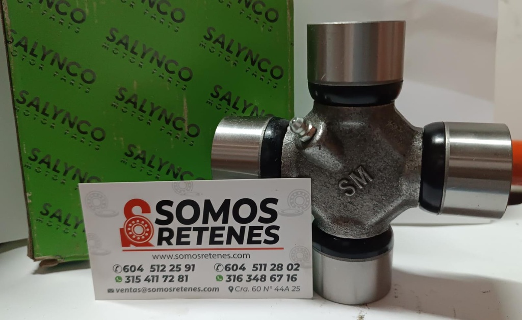 CRUCETA CARDAN DADO 35-98-106.3F 5188 TU230 GU2300 SM5263X(SALYNCO) CARDAN AGRALE CARGO 815 G5-188X(SPICER)