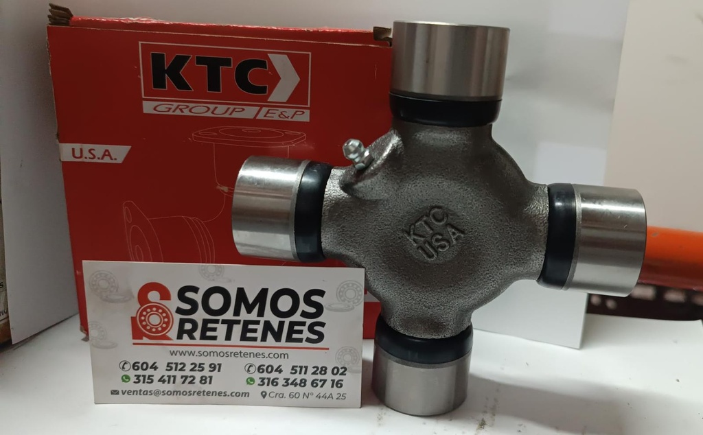 CRUCETA CARDAN DADO 35-118-126F G5155 GU3838 HI1700 108155X(KTC) J5-155X MERCEDES BUSETON NAVISTAR LT500 TRASERA