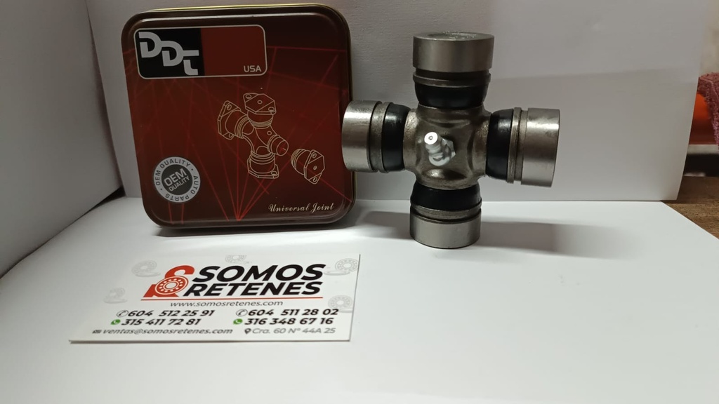 CRUCETA CARDAN DADO 29-70-77D PP49 XGUT21 XGUT23  GUT17 TT123  TT121 XT121(TOYO) CARDAN TOYOTA HILUX NKR TUN FOTON Y JAC 2.7 TON LLANTA SENCILLA 