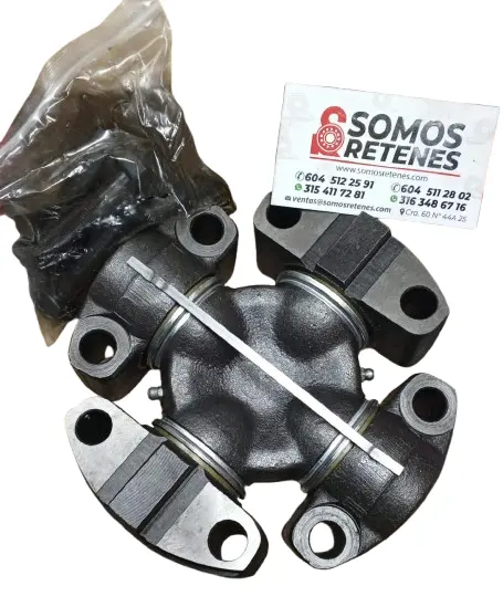CRUCETA CARDAN CC 71.45mm TOTAL 165mm TODOS LOS DADOS SON IGUALES PASANTES Y ALTOS 230-8502