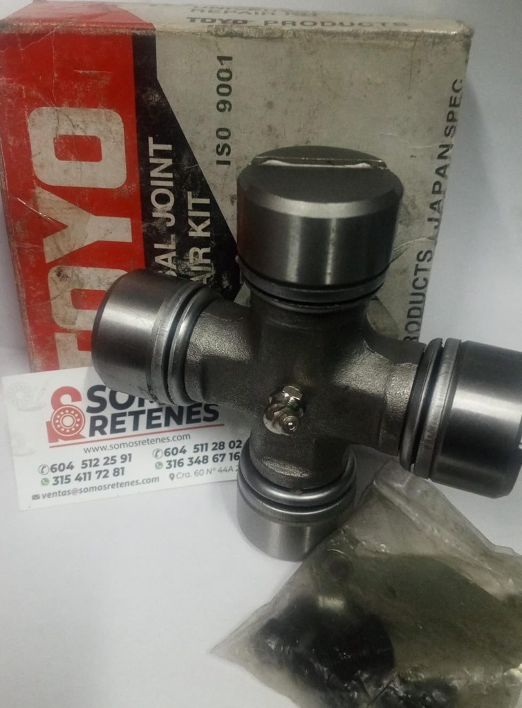 CRUCETA CARDAN DADO 42-118-125/130PL.S TIS155 8 A 12 TONELADAS CAMION