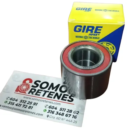 RODILLO DOBLE 25-52-37 DAC25520037(KOYO) 43210-00QAA RT RENAULT 9 SPARK GT AVEO TWINGO LOGAN SANDERO