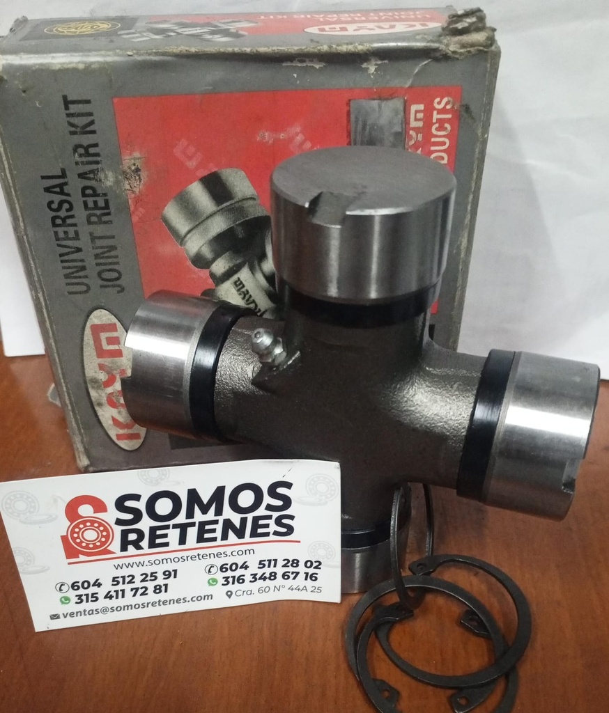 CRUCETA CARDAN DADO 40-110-118F TT116 PPINA CON PPLATINAS CAMION 6  TON 