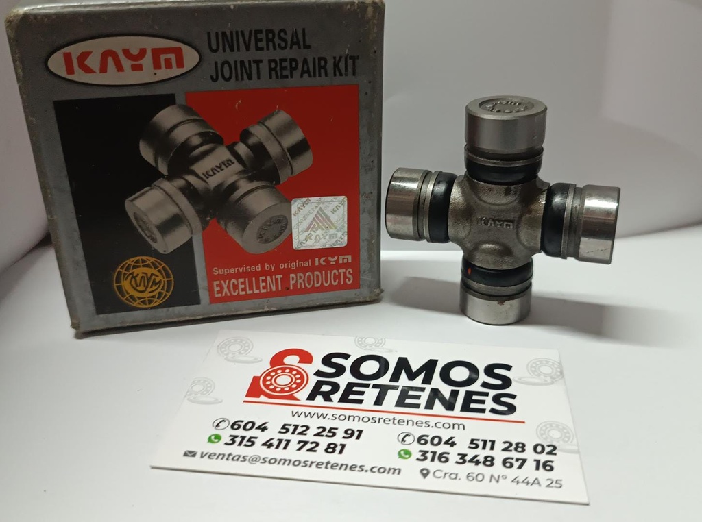 CRUCETA CARDAN DADO 20-52-57D PP35 GUN28 TN128 GUS2 TS102 NISSAN SUNNY SUSUKI CARRY 
