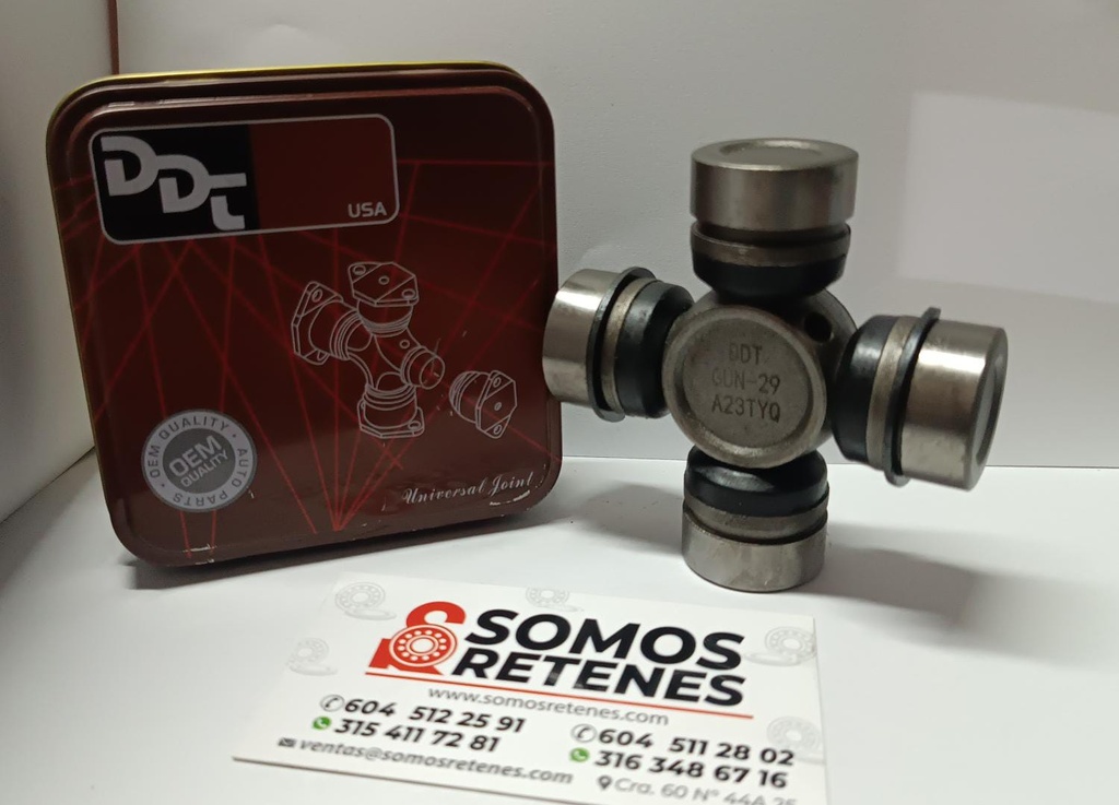 CRUCETA CARDAN DADO 28-74-80D PP53 XGUN29 TN129 GUSR3 SR103 51505X NISSAN PATROL FRONTIER D22 