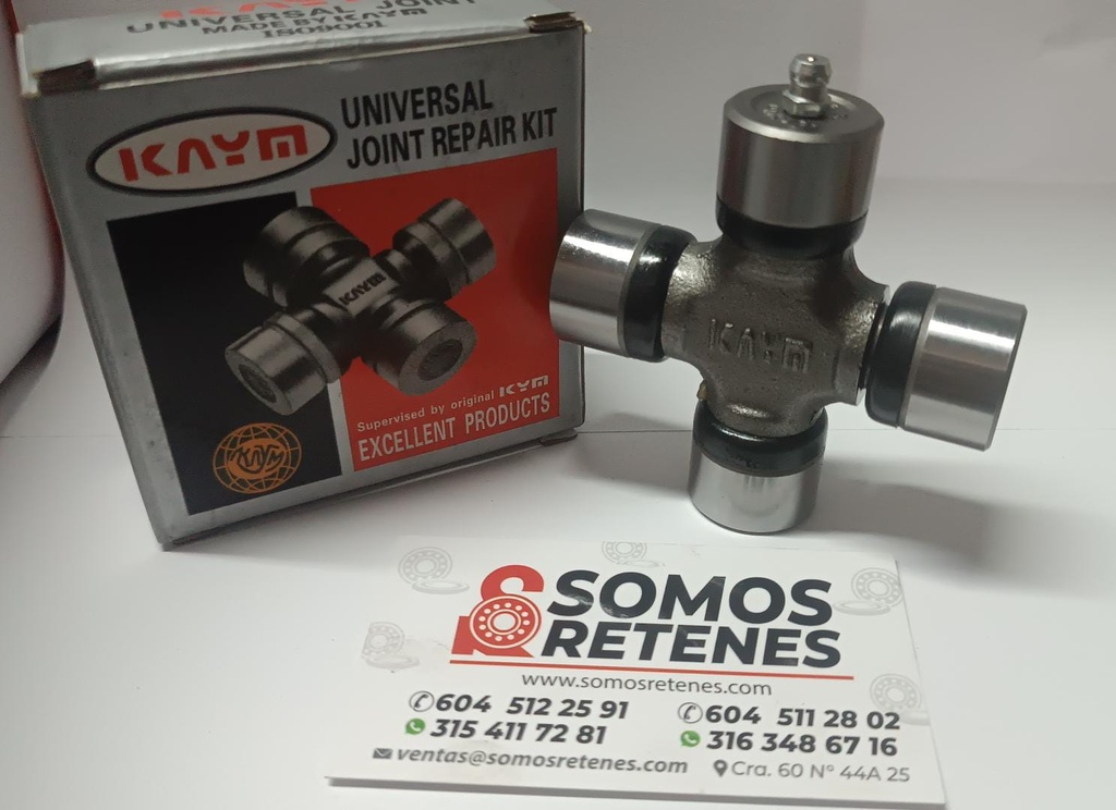 CRUCETA CARDAN DADO 25-70-77F GUM88 GUM91 TM191 MITSUBICHI MONTERO CAMPERO TRASERO JEEP 78/L300  