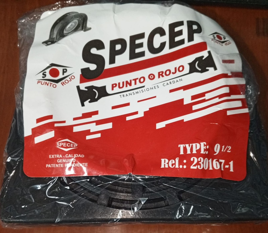 CAUCHO DE CARDAN 9 1/2 CAUCHO 9 1/2 EN BOLSA