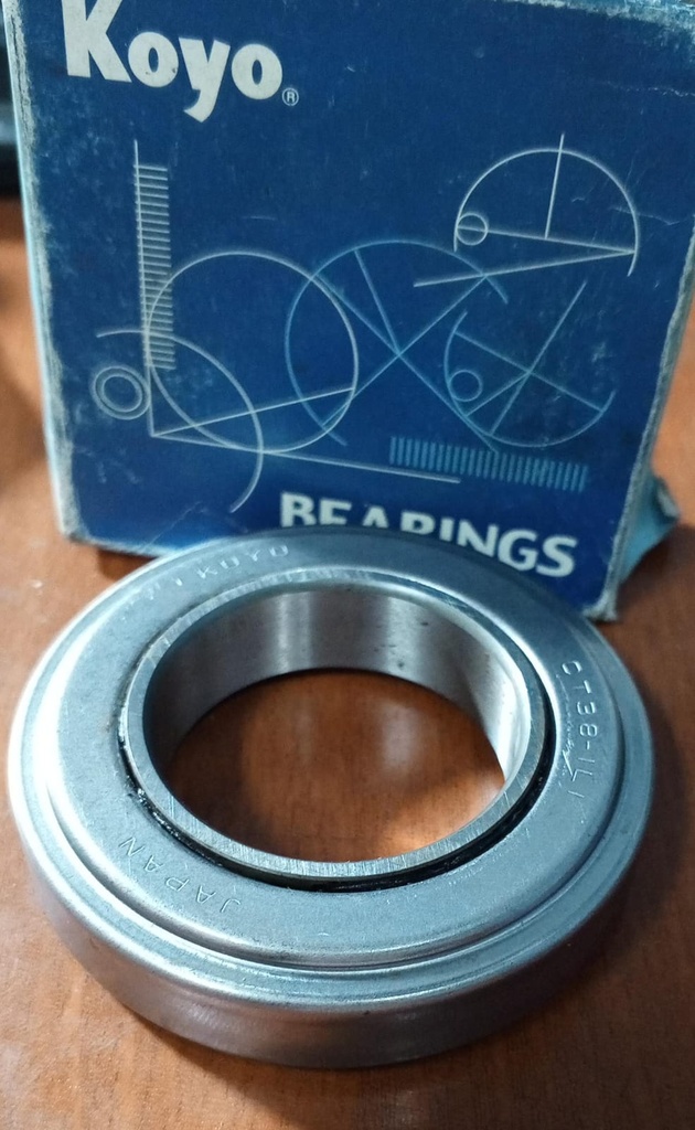 RODILLO CLUTCH 38-67-16 34150-14280(OM) BE-MA1054(FORWELL) CT38-1L1(KOYO PLANO) 24TK308E1(NSK PLANO) LUV1.6, SUZUKI SJ410 LJ80 FORD100 DODGE 300 WILLYS JEEP CAMPEROS ELANTA1.4 1984-1987 KUBOTA L1500 L2000 B5001 B6000 
