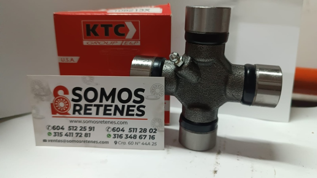 CRUCETA CARDAN DADO 27-86-92F G5213 T5130X TOYOTA 4.5 3F RANGER FRONTIER BT50 4X4 J5-213X 108213XN(KTC) 