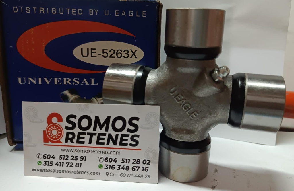 CRUCETA CARDAN DADO 35-98-106.3F 5188 TU230 GU2300 UE-5263X(EAGLE) SM5263X(SALYNCO) CARDAN AGRALE CARGO 815 G5-188X(SPICER)  