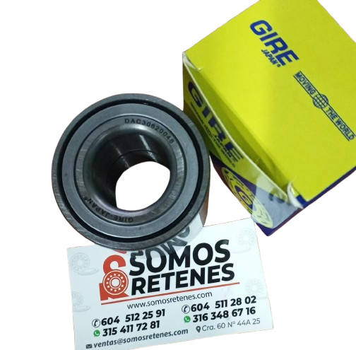 RODILLO DOBLE 30-62-48 DAC30620048(GIRE) BTH1222B(SKF) FC40696(SNR) RT DUSTER 