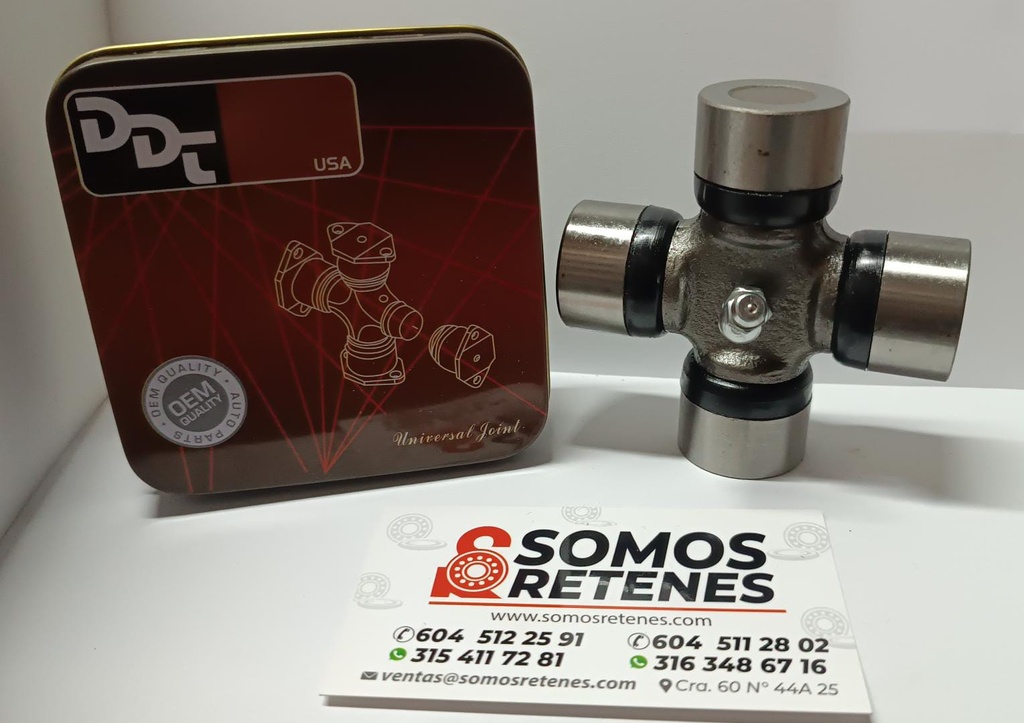 CRUCETA CARDAN DADO 28.6-70.5-77.9F TT114  GUT14 GUM86 TM186 TOYOTA LAND CRUISER 7580  
