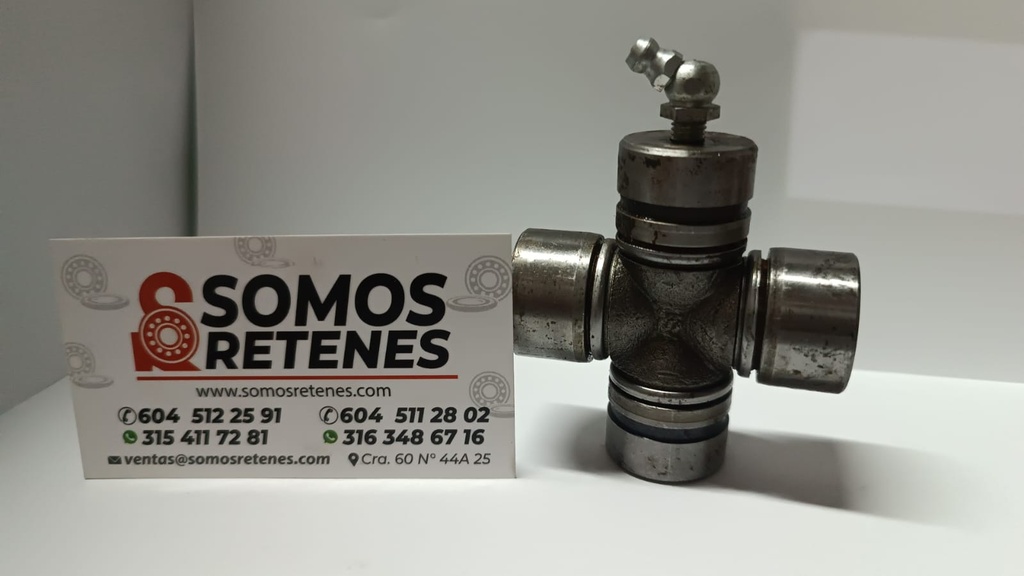 CRUCETA CARDAN DADO (2)25.4-56-66.5F (2)27-56-64D PP 41