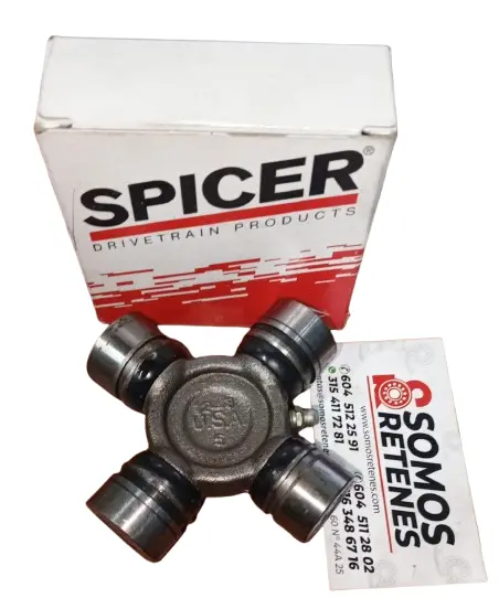 CRUCETA CARDAN (2)DADO 28.6-86-92F (2)DADO 27-86-92D PP67.5 G51204X AE1606(SPICER) FORD100/150/350 6385 