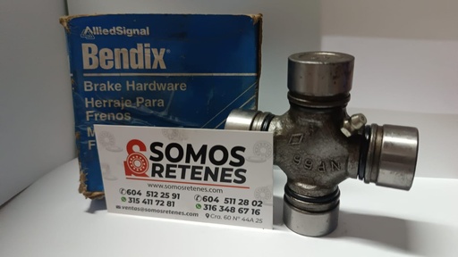 [X365BENDIX] CRUCETA CARDAN DADO 27-75-82.5D PP53 260X GU1020 305 CHEVROLET BLAZER G5-260X G5260X