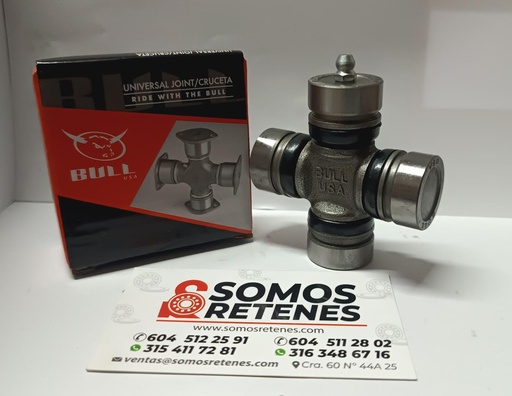 [X391BULL] CRUCETA CARDAN DADO 25-58-63D CRUCETA PP40 GUS7 TN127 GUN27 CARDAN DE SUZUKI LJ80 SJ410 TODOS