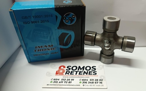 [X399IMAMTRONIC] CRUCETA CARDAN DADO 25-70-77F GUM88 GUM91 TM191 MITSUBICHI MONTERO CAMPERO TRASERO JEEP 78/L300 X399 IMANTRONIC 