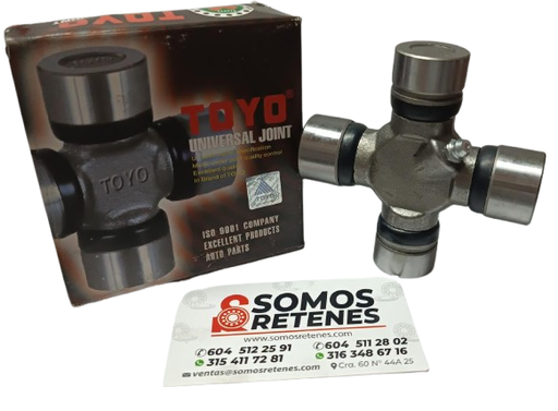 [X434TOYO] CRUCETA CARDAN DADO (2)28.6-86-92F (2)27-86-92D PP67.5 G51204X FORD100/150/350 6385