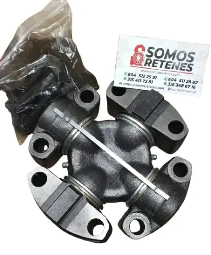 [X963KTC] CRUCETA CARDAN CC 71.45mm TOTAL 165mm TODOS LOS DADOS SON IGUALES PASANTES Y ALTOS 230-8502 X963 KTC 