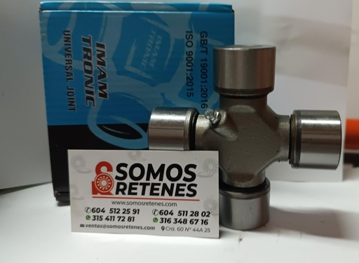 [X351IMAMTONIC] CRUCETA CARDAN DADO 35-98-106.3F 5188 TU230 GU2300 SM5263X(SALYNCO) CARDAN AGRALE CARGO 815 G5-188X(SPICER) J5-188X(IMANTRONIC) FORD F600, CHEVROLET B60