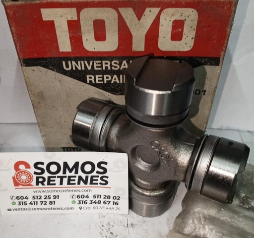 [XGUIS54TOYO] CRUCETA CARDAN DADO 36-90-97PL.S PP TIS154 ISUZU 6BD1 JCR360