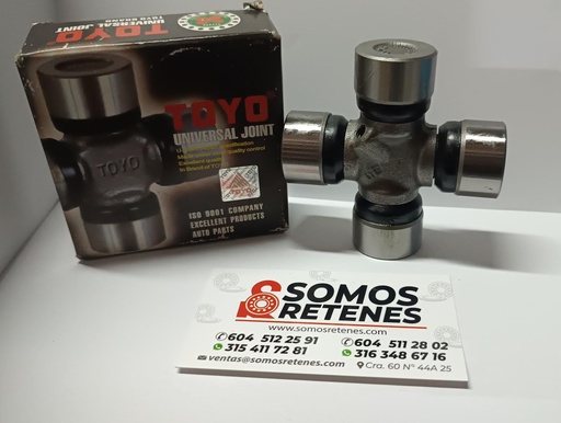 [X396TOYO] CRUCETA CARDAN DADO 28.6-70.5-77.9F TT114  GUT14 GUM86 TM186 TOYOTA LAND CRUISER 7580 