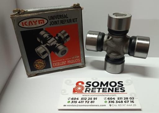 [X396KAYM] CRUCETA CARDAN DADO 28.6-70.5-77.9F TT114  GUT14 GUM86 TM186 TOYOTA LAND CRUISER 7580 