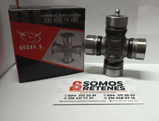 [X446BULL] CRUCETA CARDAN DADO 27-65.5-71.5D PP46.1 GUN46 TN146 NISSAN  URBAN TRANSMI DEL FRONTIER  X446 BULL 