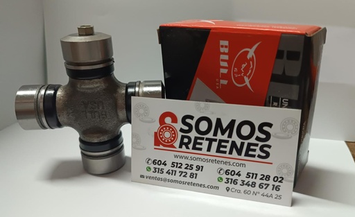 [X365BULL] CRUCETA CARDAN DADO 27-75-83.5D PP53 260X GU1020 305 CHEVROLET BLAZER G5-260X G5260X JEEP CHEROKEE CJ6 FORD