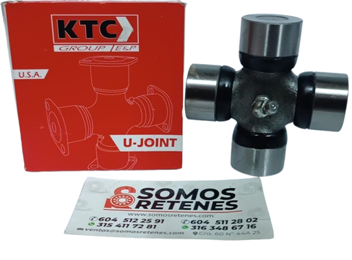[X815KTC] CRUCETA CARDAN DADO 30-74-80F GUA11 K5A591 108KA591(KTC)CRUCETA TOMA FUERZA X815 KTC