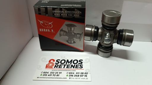 [X387BULL] CRUCETA CARDAN DADO 29-70-77F PP49 0437160070 XGUT21 XGUT23  GUT17 TT123  TT121 CARDAN TOYOTA HILUX NKR TUN 