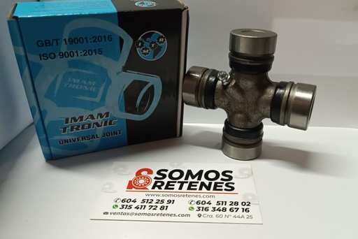 [X393IMAMTRONIC] CRUCETA CARDAN DADO 28-74-80D PP53 GUN29 TN129 GUSR3 SR103 51505X NISSAN PATROL FRONTIER D22 NISSAN SAMURAI 80
