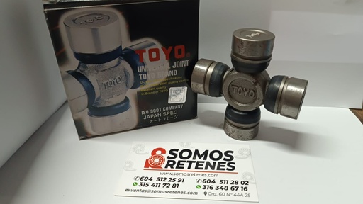 [X393TOYO] CRUCETA CARDAN DADO 28-74-80D PP53 GUN29 TN129 GUSR3 SR103 51505X NISSAN PATROL FRONTIER D22 