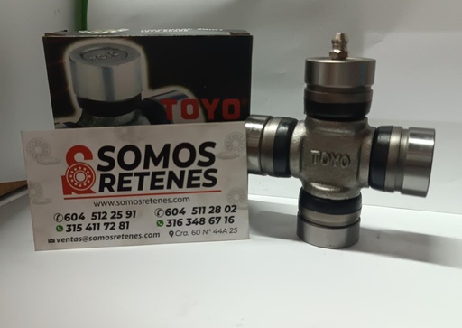 [X386TOYO] CRUCETA CARDAN DADO 26.5-64-70D PP48 GUMZ9 TMZ109 CARDAN KIA BESTA  ASIA 2.200 NISSAN FRONTIER 