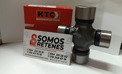 [X348KTC] CRUCETA CARDAN DADO 27-(DOS) DADO 30.17-(DOS) DADO (2)27-75-82F (2)30.17-85-92F 5-460X(KTC) 108460X(KTC) 4660