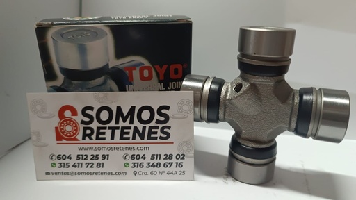 [X378TOYO] CRUCETA CARDAN  DADO 27-75-82      
GU-10250(OM) EJE JEEP CJ-6, CHEVROLET BLAZER 