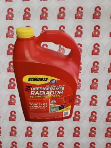 [REFRIROJOG] REFRIGERANTE ROJO SIMONIZ GALON C06 REFRIGERANTE ROJO 1 GALON QUALITOR 