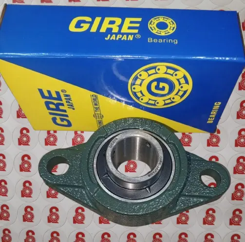 [UCFL206GIRE] CHUMACERA OVALADA EJE DE 30 MM CON PRISIONERO Y ARO INTERIOR PROLONGADO POR AMBOS LADOS  